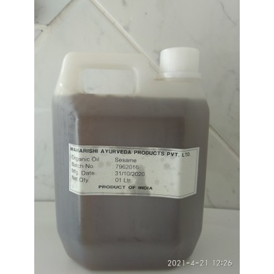 Sesame Oil,  1000 ml (Maharishi Ayurveda)